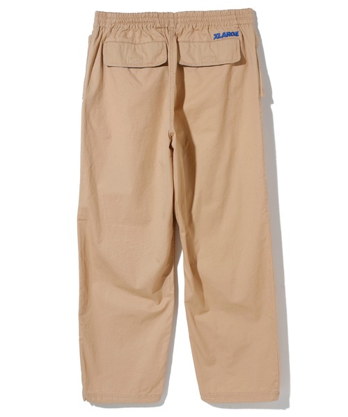 XLARGE（エクストララージ）の「EASY LOOSE PANTS（その他パンツ・メンズ・ブラック/ベージュ/ネイビー・S/M/L/XL）」の4枚目の写真