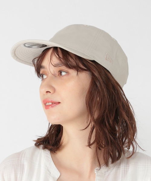 studio CLIP（スタディオクリップ）の「NEWERA別注キャップ（キャップ・レディース・ラベンダー/アイボリー/ベージュ/ブラック・FREE）」の3枚目の写真
