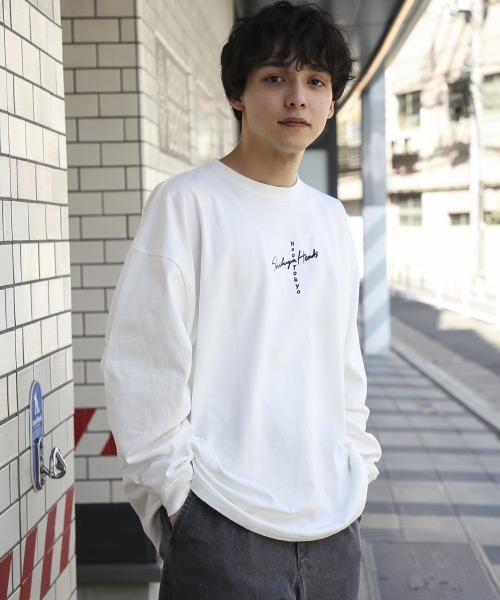 RAGEBLUE(レイジブルー)の「【KANA SUZUKI】コラボプリントロンT/935577(Tシャツ/カットソー・メンズ・ホワイト/ブラック/グレー/オレンジ/グリーン系その他・SMALL/MEDIUM/LARGE)」の17枚目の写真