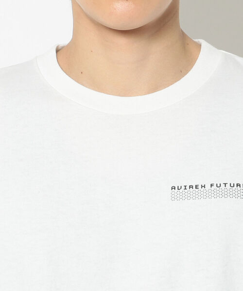 AVIREX（アヴィレックス）の「プリント Tシャツ ネクスト-ジェン/SS PRINT T-SHIRT NEXT-GEN/アヴィレックス/AVIREX（Tシャツ/カットソー・メンズ・ホワイト/ブラック/オリーブ/ブルーグレー・MEDIUM/LARGE/X-LARGE/XX-LARGE）」の10枚目の写真