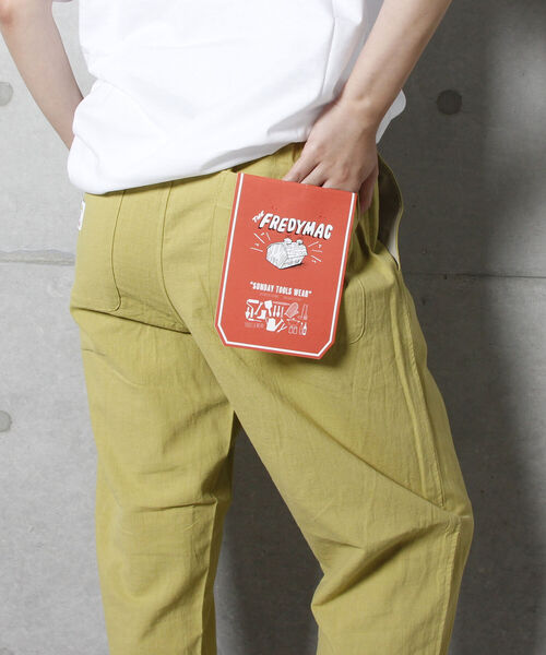 FREDY MAC(フレディーマック)の「【WEB限定カラーあり】【FREDYMAC ”SUNDAY TOOLS WEAR”】サマーシェフパンツ イージーパンツ UNISEX(その他パンツ・メンズ・ベージュ/パープル/カーキ/インディゴブルー/ブルー系その他/ライトベージュ/ホワイト系その他3/ブラック系その他2/ブラウン系その他3/グリーン/レッド・S/M/L/SMALL/MEDIUM/LARGE)」の7枚目の写真