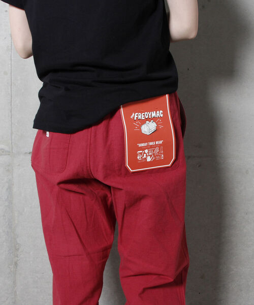 FREDY MAC(フレディーマック)の「【WEB限定カラーあり】【FREDYMAC ”SUNDAY TOOLS WEAR”】サマーシェフパンツ イージーパンツ UNISEX(その他パンツ・メンズ・ベージュ/パープル/カーキ/インディゴブルー/ブルー系その他/ライトベージュ/ホワイト系その他3/ブラック系その他2/ブラウン系その他3/グリーン/レッド・S/M/L/SMALL/MEDIUM/LARGE)」の15枚目の写真