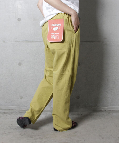FREDY MAC(フレディーマック)の「【WEB限定カラーあり】【FREDYMAC ”SUNDAY TOOLS WEAR”】サマーシェフパンツ イージーパンツ UNISEX(その他パンツ・メンズ・ベージュ/パープル/カーキ/インディゴブルー/ブルー系その他/ライトベージュ/ホワイト系その他3/ブラック系その他2/ブラウン系その他3/グリーン/レッド・S/M/L/SMALL/MEDIUM/LARGE)」の19枚目の写真