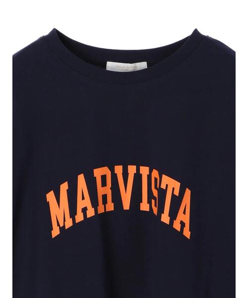 Green Parks(グリーンパークス)の「アーチロゴPtプルオーバー*(Tシャツ/カットソー・レディース・ライトグレー/ブラック/ネイビー/オフホワイト・FREE)」の14枚目の写真