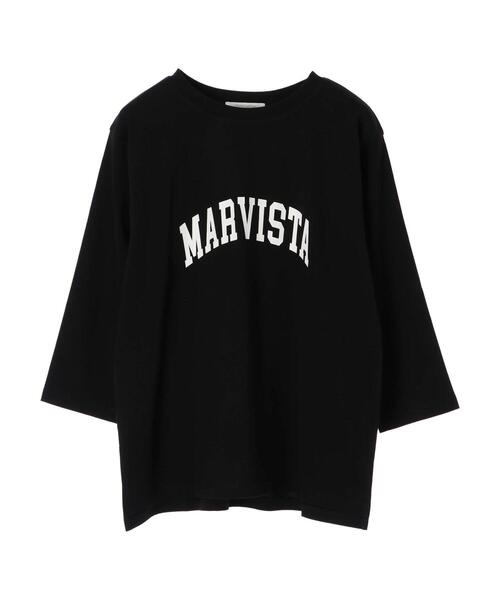 Green Parks(グリーンパークス)の「アーチロゴPtプルオーバー*(Tシャツ/カットソー・レディース・ライトグレー/ブラック/ネイビー/オフホワイト・FREE)」の9枚目の写真