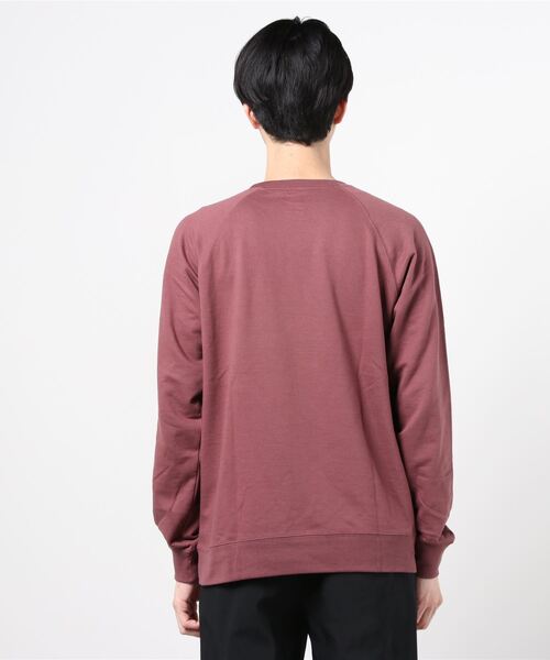 POLeR OUTDOOR STUFF（ポーラーアウトドアスタッフ）の「POLeR OUTDOOR STUFF/ポーラーアウトドアスタッフ　STEVIES HAND CREWNECK スウェット（スウェット・メンズ・ワイン・MEDIUM/LARGE）」の2枚目の写真