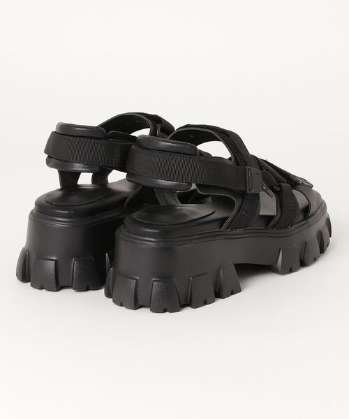 Figments（フィグメンツ）の「スポーツサンダル（サンダル・レディース・ホワイト/ブラック・SMALL/MEDIUM）」の9枚目の写真