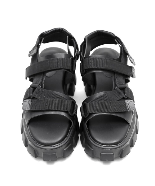 Figments（フィグメンツ）の「スポーツサンダル（サンダル・レディース・ホワイト/ブラック・SMALL/MEDIUM）」の5枚目の写真