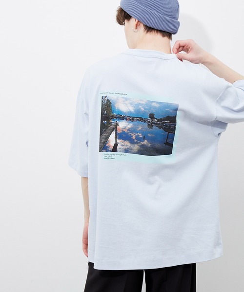 JUNRED（ジュンレッド）の「DAIKI NAKAMURAフォトTEE（Tシャツ/カットソー・メンズ・ホワイト/グレー/ホワイト系その他/ブルー系その他4・M/L）」の4枚目の写真
