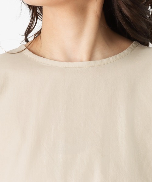 EDWIN（エドウィン）の「EDWIN エドウィン C17 シーセブンティーン クルーバックフェイクレイヤードシャツ（シャツ/ブラウス・レディース・ベージュ・M/L）」の10枚目の写真