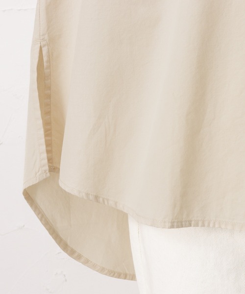 EDWIN（エドウィン）の「EDWIN エドウィン C17 シーセブンティーン クルーバックフェイクレイヤードシャツ（シャツ/ブラウス・レディース・ベージュ・M/L）」の13枚目の写真