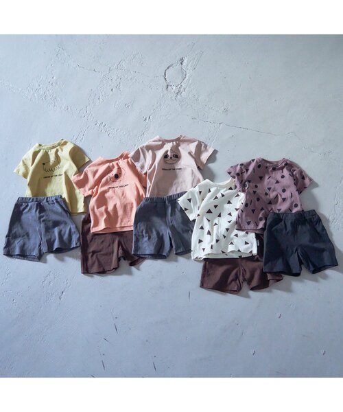 BREEZE（ブリーズ）の「【WEB限定】ゆるアニマルワンマイルウェア（ルームウェア/パジャマ・キッズ・オフホワイト/ベージュ/オレンジ/ブラウン/カーキ・100/120/140/90/130/80/110）」の15枚目の写真