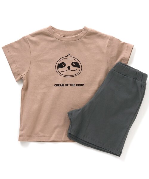 BREEZE（ブリーズ）の「【WEB限定】ゆるアニマルワンマイルウェア（ルームウェア/パジャマ・キッズ・オフホワイト/ベージュ/オレンジ/ブラウン/カーキ・100/120/140/90/130/80/110）」の16枚目の写真