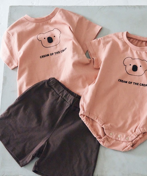 BREEZE（ブリーズ）の「【WEB限定】ゆるアニマルワンマイルウェア（ルームウェア/パジャマ・キッズ・オフホワイト/ベージュ/オレンジ/ブラウン/カーキ・100/120/140/90/130/80/110）」の5枚目の写真