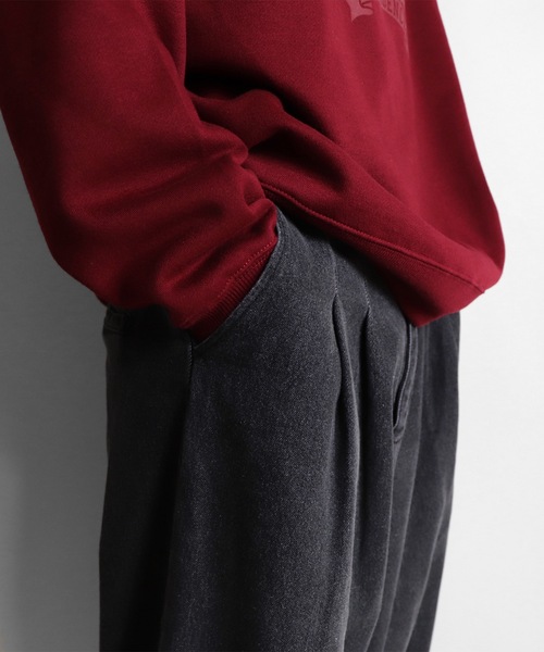 ILL'S（イルズ）の「ILL'S / イルズ デニムワイドパンツ（デニムパンツ・メンズ・ネイビー/ブルー/ブルー系その他/グレー・M/L）」の14枚目の写真