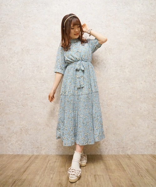 アコーディオンプリーツｏｐ ワンピース Axes Femme ワンピース ワンピース ドレス Femme Poetique アクシーズファムポエティック のファッション