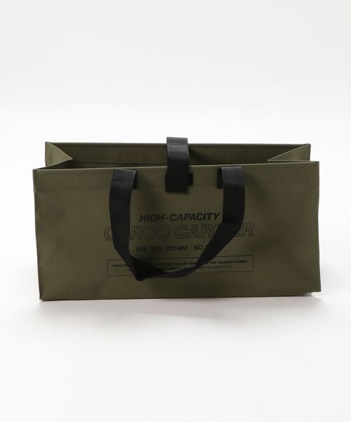 FREAK'S STORE（フリークスストア）の「HIGHTIDE/ハイタイド カーゴバッグ (M)（エコバッグ/サブバッグ・レディース・ブラック/イエロー/オリーブ・ONE SIZE）」の3枚目の写真