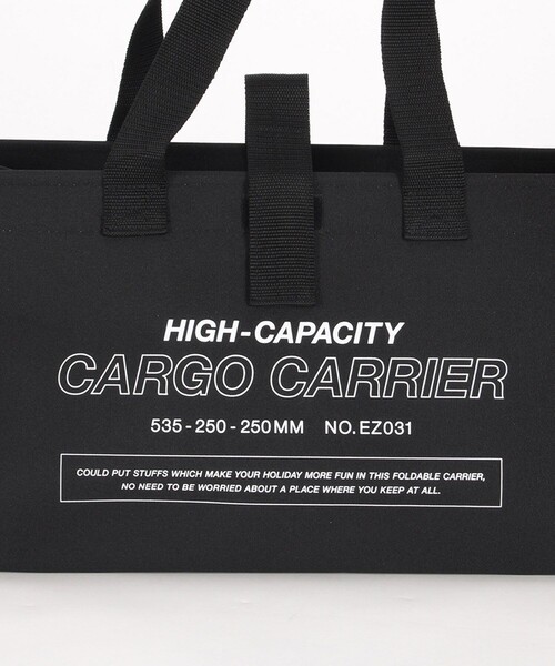 FREAK'S STORE（フリークスストア）の「HIGHTIDE/ハイタイド カーゴバッグ (M)（エコバッグ/サブバッグ・レディース・ブラック/イエロー/オリーブ・ONE SIZE）」の7枚目の写真