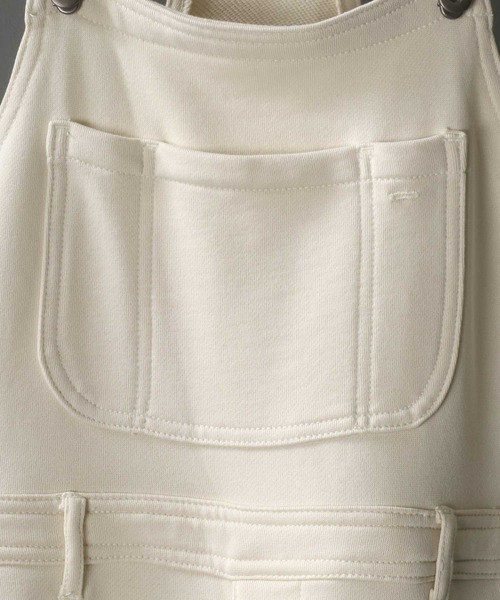 SITRY（シトリー）の「Sweat Overalls/スウェット オーバーオール（サロペット/オーバーオール・メンズ・ブラック/グレイッシュベージュ/インディゴブルー/オフホワイト・M/L）」の9枚目の写真