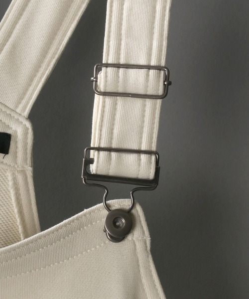 SITRY（シトリー）の「Sweat Overalls/スウェット オーバーオール（サロペット/オーバーオール・メンズ・ブラック/グレイッシュベージュ/インディゴブルー/オフホワイト・M/L）」の13枚目の写真