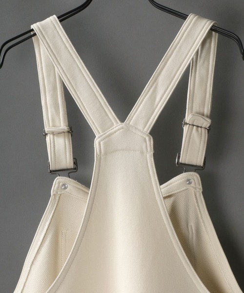 SITRY（シトリー）の「Sweat Overalls/スウェット オーバーオール（サロペット/オーバーオール・メンズ・ブラック/グレイッシュベージュ/インディゴブルー/オフホワイト・M/L）」の10枚目の写真