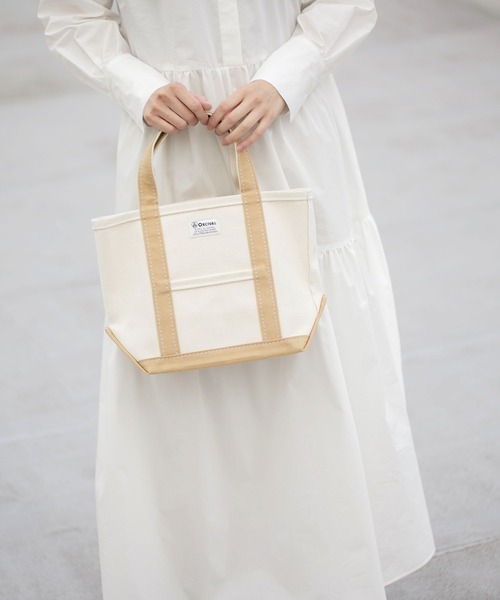 ORCIVAL（オーシバル）の「ORCIVAL/トートバッグ（トートバッグ・レディース・ベージュ/ブラック・FREE）」の6枚目の写真