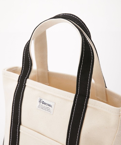 ORCIVAL（オーシバル）の「ORCIVAL/トートバッグ（トートバッグ・レディース・ベージュ/ブラック・FREE）」の11枚目の写真