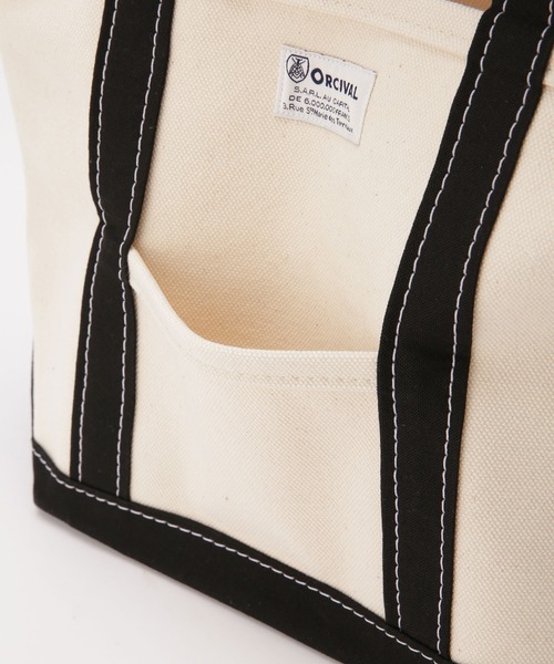 ORCIVAL（オーシバル）の「ORCIVAL/トートバッグ（トートバッグ・レディース・ベージュ/ブラック・FREE）」の13枚目の写真