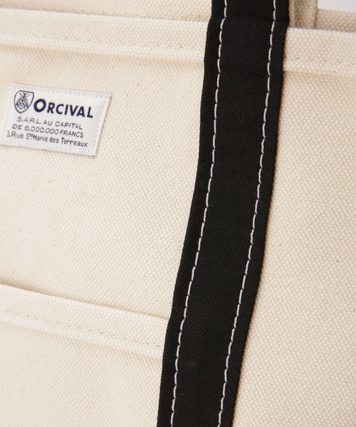 ORCIVAL（オーシバル）の「ORCIVAL/トートバッグ（トートバッグ・レディース・ベージュ/ブラック・FREE）」の4枚目の写真