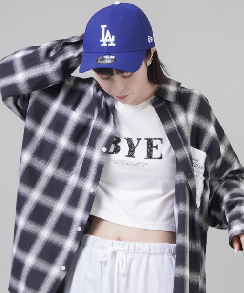 NEW ERA（ニューエラ）の「【NEW ERA / ニューエラ】Los Angeles Dodgers・ロサンゼルス ドジャース チームロゴ刺繍キャップ（キャップ・レディース・ブラック/ブルー・ONESIZE）」の13枚目の写真