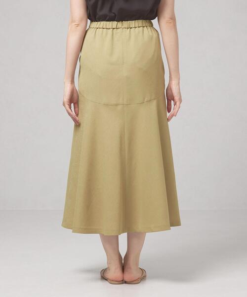 closet story（クローゼットストーリー）の「＜closet story＞□CSC バックキリカエ バイヤススカート -手洗い可能-（スカート・レディース・ライム/ナチュラル・FREE）」の5枚目の写真