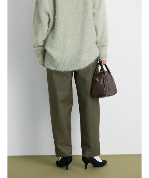 AMERICAN HOLIC（アメリカンホリック）の「バックツイルワイドパンツ（その他パンツ・レディース・ベージュ/カーキ・S/M/L）」の6枚目の写真