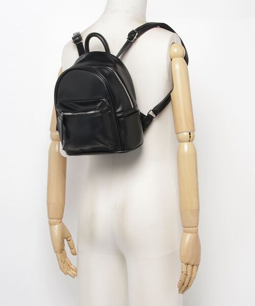 WEGO(ウィゴー)の「WEGO/ポケットミニリュック(バックパック/リュック・レディース・ブラック/ブラウン/その他1/オフホワイト・FREE)」の15枚目の写真