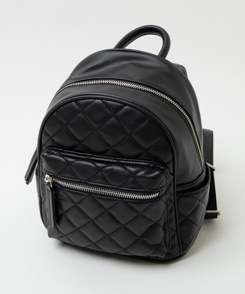 WEGO(ウィゴー)の「WEGO/ポケットミニリュック(バックパック/リュック・レディース・ブラック/ブラウン/その他1/オフホワイト・FREE)」の9枚目の写真