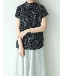 Te chichi | ランダムドットボウタイ2wayブラウス(シャツ/ブラウス)