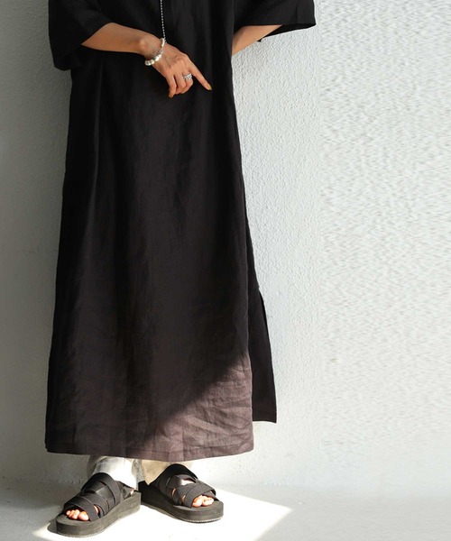 antiqua（アンティカ）の「「超軽量。」ゴムサンダル（サンダル・レディース・ブラック・LL/S/M/L）」の5枚目の写真