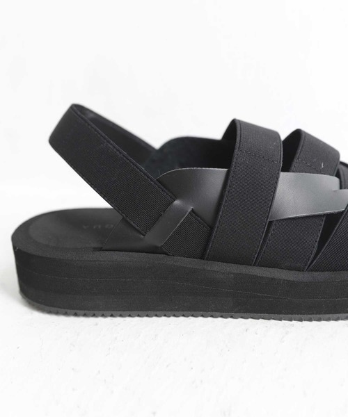 antiqua（アンティカ）の「「超軽量。」ゴムサンダル（サンダル・レディース・ブラック・LL/S/M/L）」の18枚目の写真