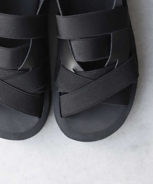 antiqua（アンティカ）の「「超軽量。」ゴムサンダル（サンダル・レディース・ブラック・LL/S/M/L）」の20枚目の写真