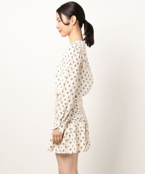 ZADIG&VOLTAIRE（ザディグ　エ　ヴォルテール）の「RAFALA LIGHT FLOWER DRESS（ワンピース・レディース・ホワイト系その他・XS/S/M）」の3枚目の写真