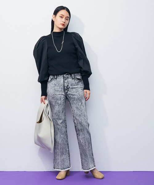 ADAM ET ROPE'(アダムエロペ)の「ディープカットパンプス(パンプス・レディース・ブラック/ベージュ・23.5cm/23.0cm/24.0cm/24.5cm)」の3枚目の写真