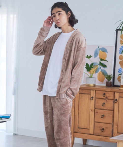 東京ディバンカー　パジャマ　上下セット fran de lingerie（フランデランジェリー）の「もこもこ メンズ