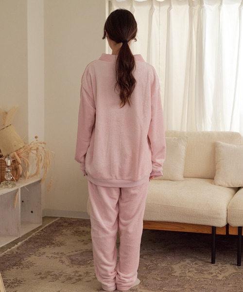 セール】【FRUIT OF THE LOOM】ボアルームウエア 上下セット