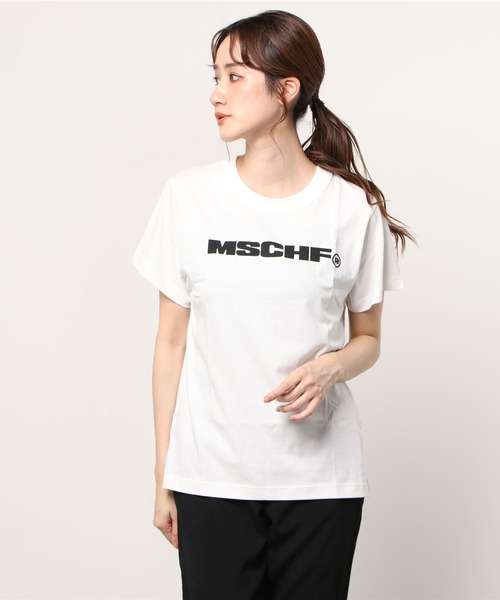 MSCHF（ミスチーフ）の「2021 CALL OUT_MSCHF CREWNECK T-SHIRT（Tシャツ/カットソー・レディース・ホワイト/ブラック/ベージュ/カーキ・FREE）」の2枚目の写真