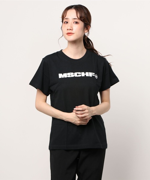 MSCHF（ミスチーフ）の「2021 CALL OUT_MSCHF CREWNECK T-SHIRT（Tシャツ/カットソー・レディース・ホワイト/ブラック/ベージュ/カーキ・FREE）」の3枚目の写真