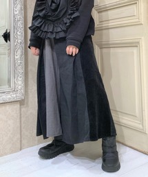 gomme | 8ozデニム　タックワイドパンツ(デニムパンツ)