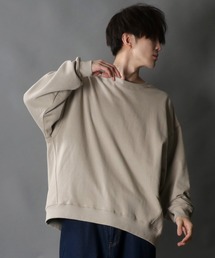 SITRY | wide silhouette sweat shirt/ワイドシルエット スウェット シャツ/トレーナー(スウェット)