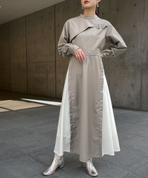 &g'aime | 【&g’aime】ケープレイヤードワンピース(ワンピース)