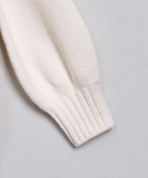 SLOANE（スローン）の「別注＜SLOANE（スローン）＞Vネック カーディガン †（カーディガン/ボレロ・レディース・オフホワイト/ダークグレー・FREE）」の15枚目の写真