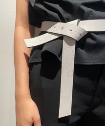 【未使用】allureville ベルト付きジレ allureville ベスト ジレ ストレッチトロショートジレ