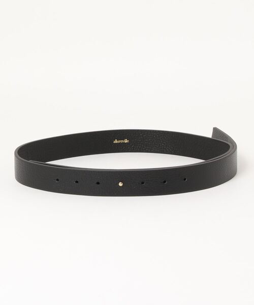 【未使用】allureville ベルト付きジレ allureville（アルアバイル）の「フリゼショートジレ（ベスト